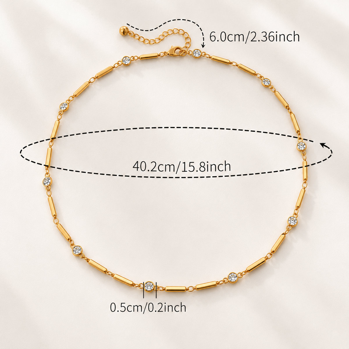 Halskette Radiance 18K